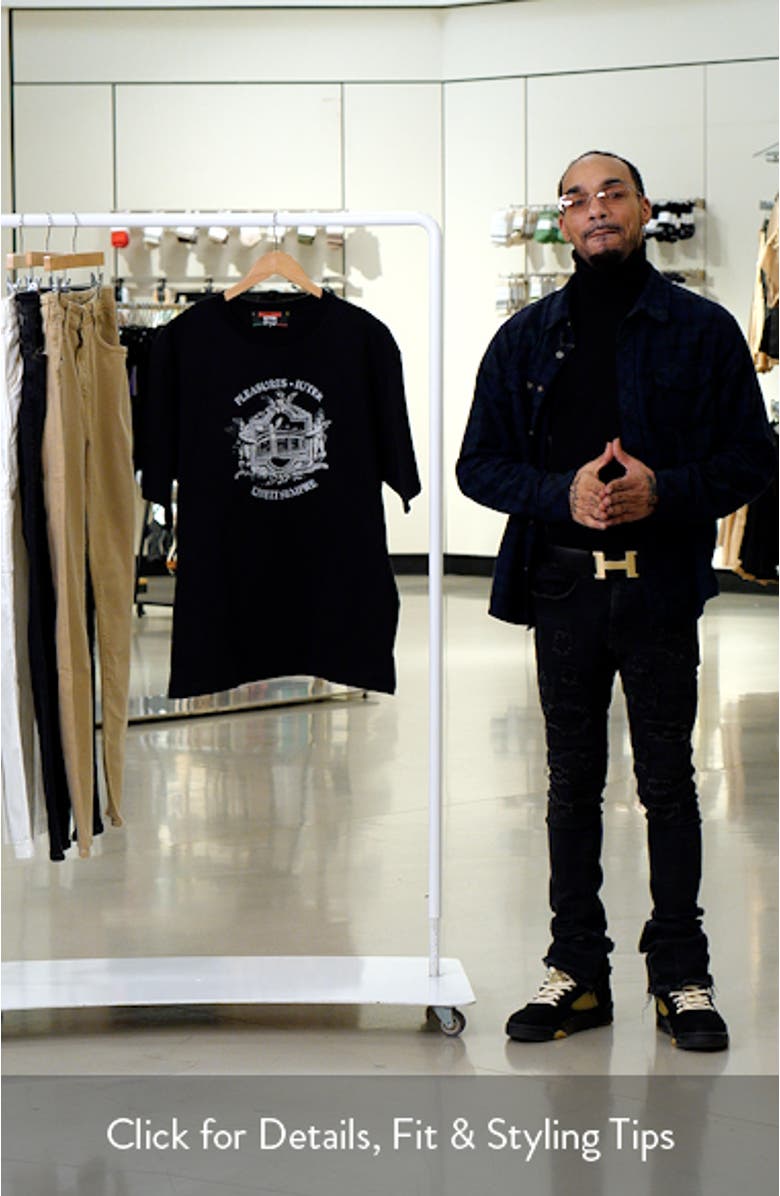 x Iuter Alberto Embroidered Graphic T-Shirt, sales video thumbnail