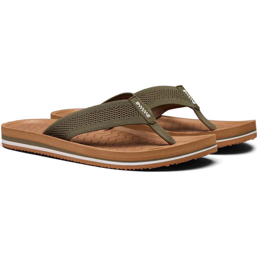 Swims Napoli Flip Flop In Nut