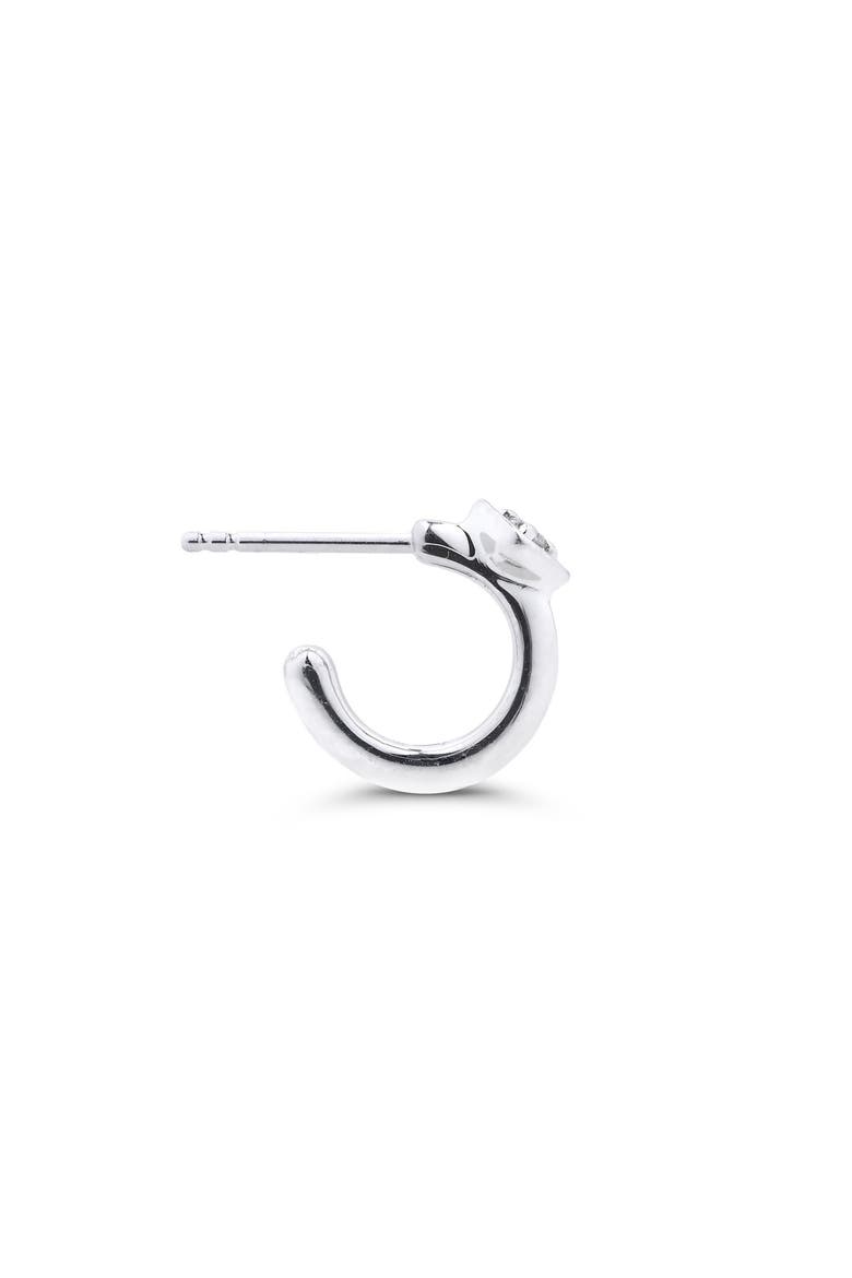 Perfectionist Hoop, Alternate, color, Silver