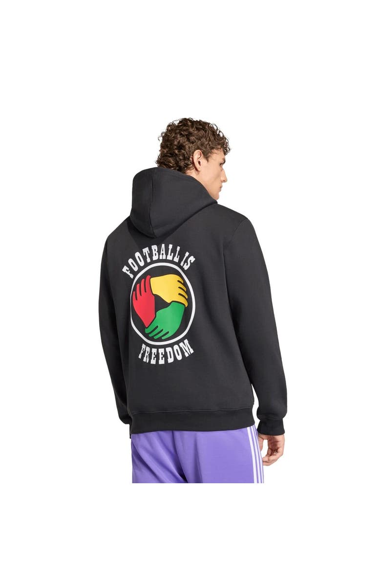 adidas Men's adidas x Bob Marley Black Jamaica National Team Originals Hoodie, Alternate, color, Black