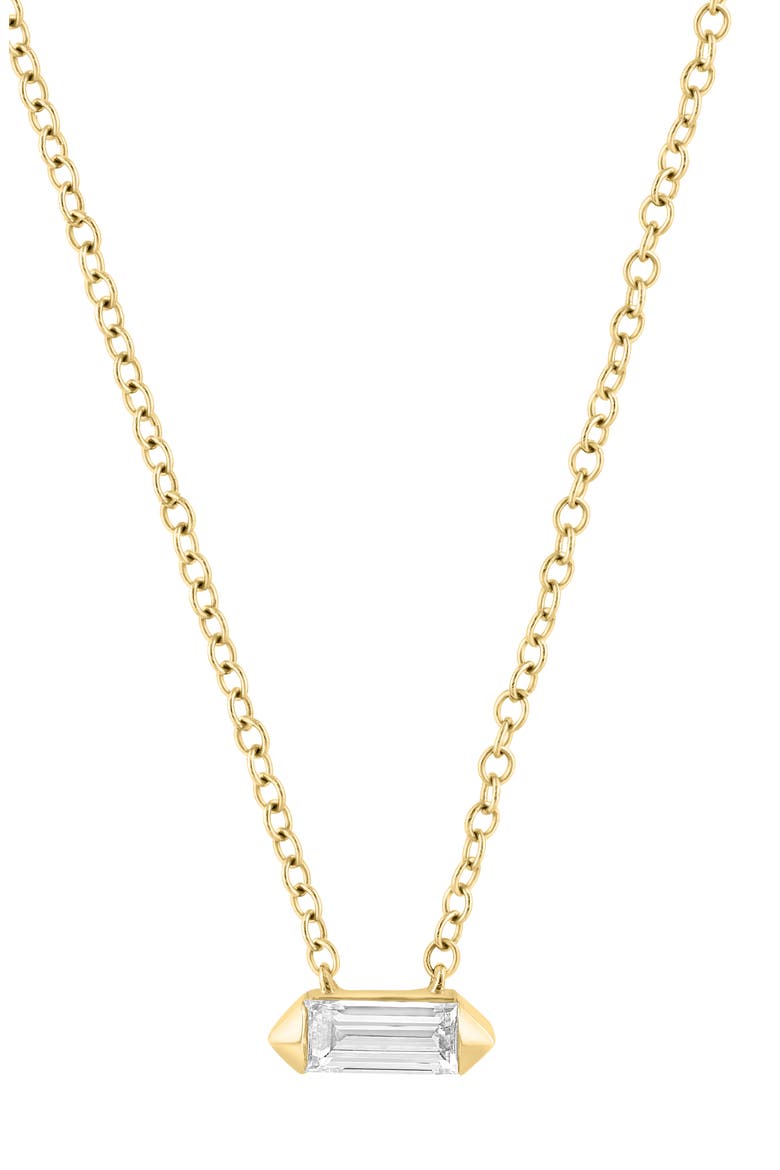 Lab Grown Diamond Pendant Necklace, Alternate, color, GOLD