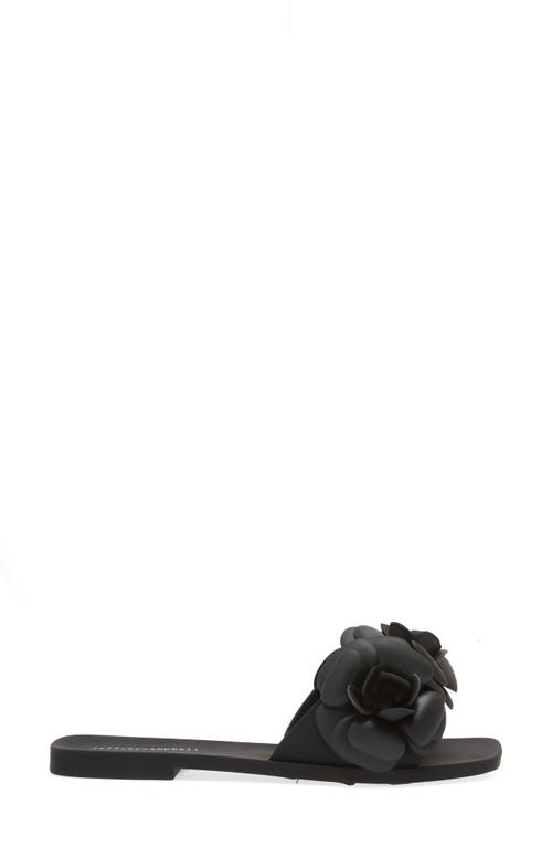 Jeffrey Campbell Floralee Slide Sandal In Black