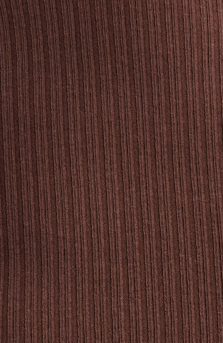 Reformation Miller Bell Sleeve Knit Top, Alternate, color, Cafe