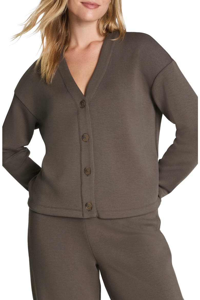 AirEssentials V-Neck Cardigan, Main, color, MINERAL