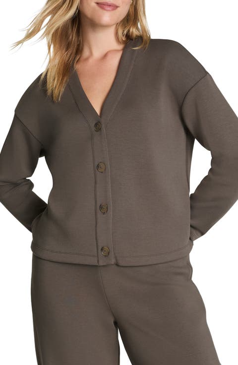 AirEssentials V-Neck Cardigan (Regular & Plus)