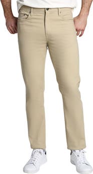 JACHS Straight Leg Stretch Twill 5-Pocket Pants