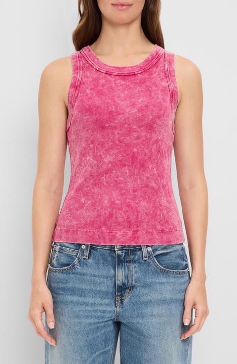 Gina Wide Binding Cropped Tank