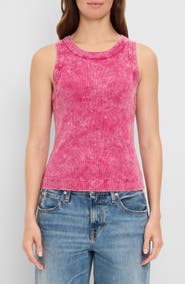 Michael Stars Gina Wide Binding Cropped Tank