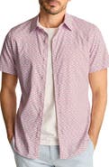 Bonobos Slim Fit Tech Performance Short Sleeve Button-Up Shirt