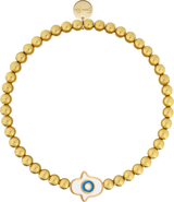 Emma Rae Hamsa Semi-Precious Gemstone Beaded Bracelet