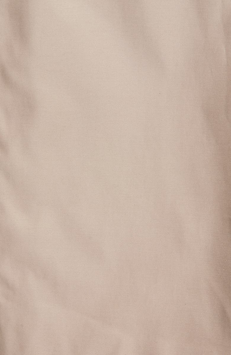 London Fog Double Breasted Trench Raincoat, Alternate, color,