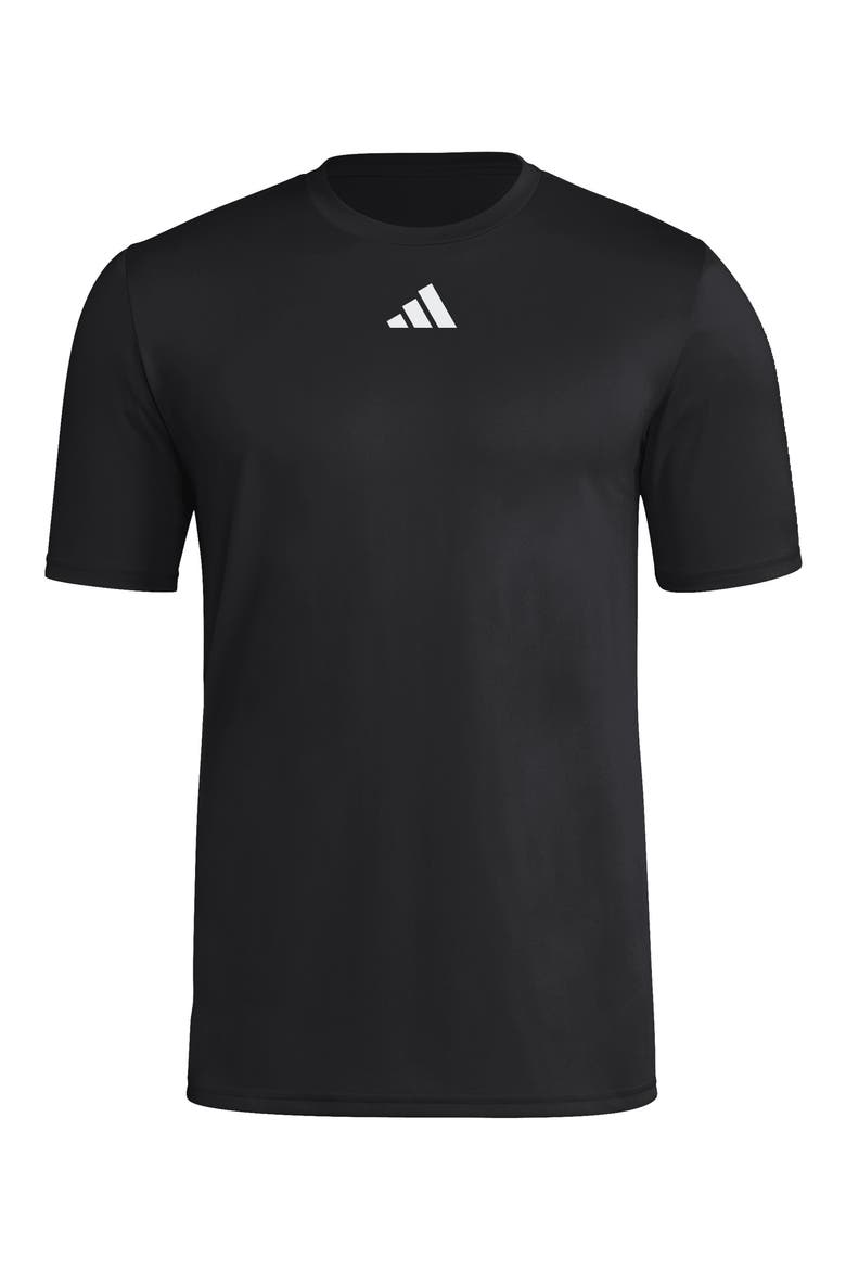 Pregame Graphic T-Shirt, Main, color, BLACK/ WHITE