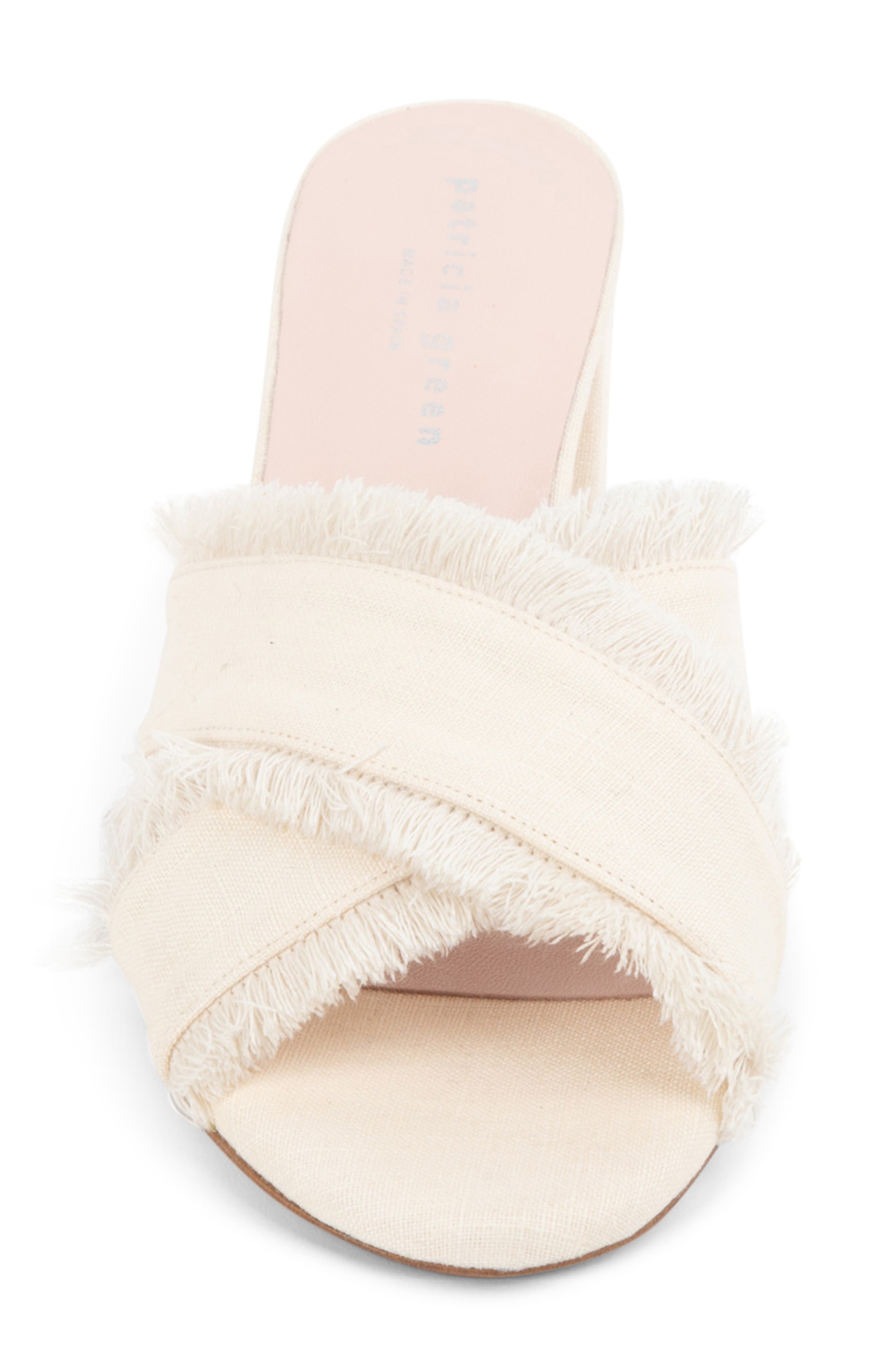 patricia green Kate Slide Sandal, Alternate, color, Cream