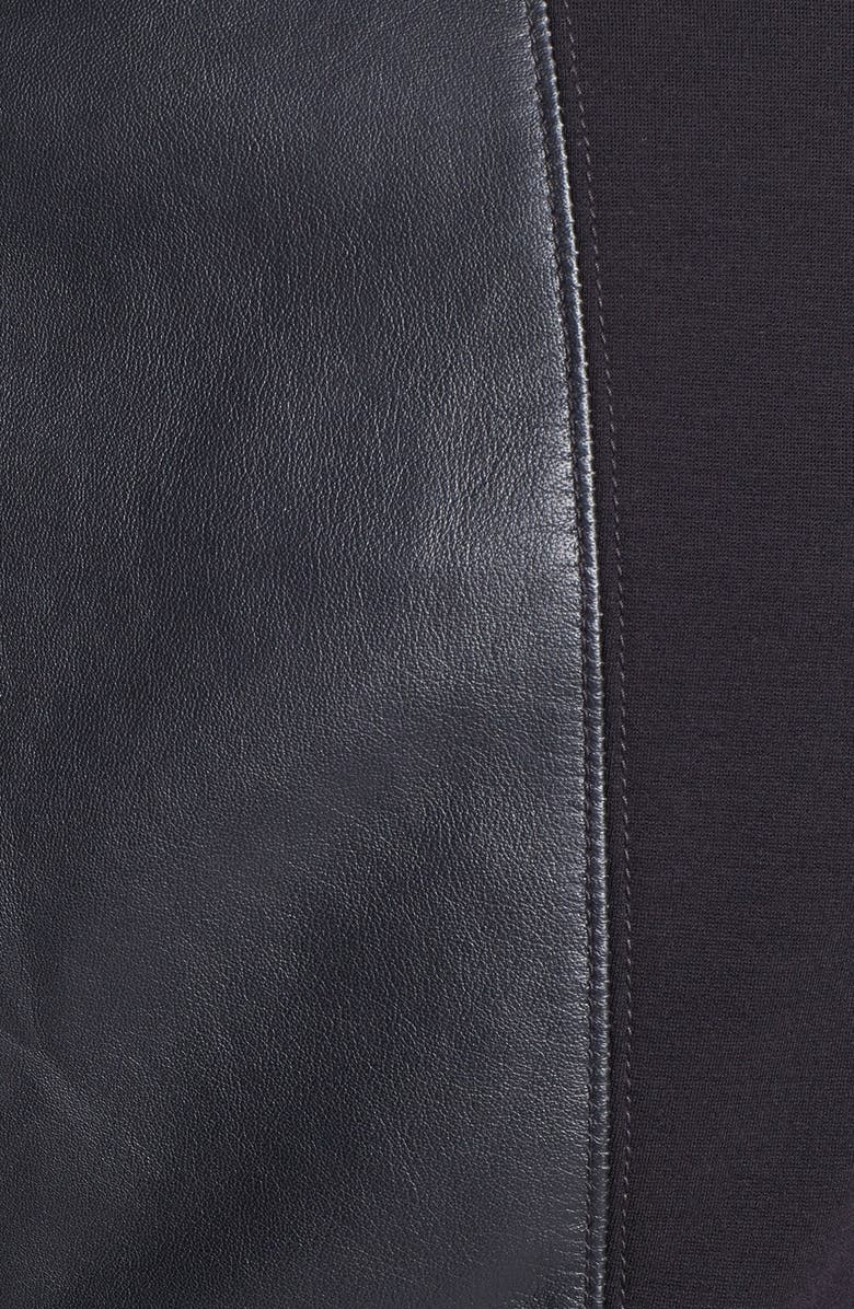 Sejour Lambskin Leather Jacket, Alternate, color, 