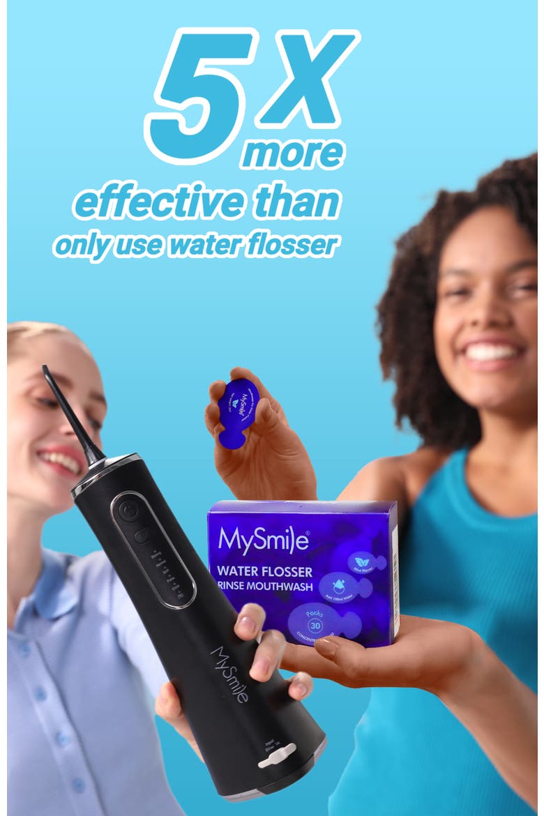 Concentrate Mouthwash Pods for Water Flossers, Alternate, color, Blue