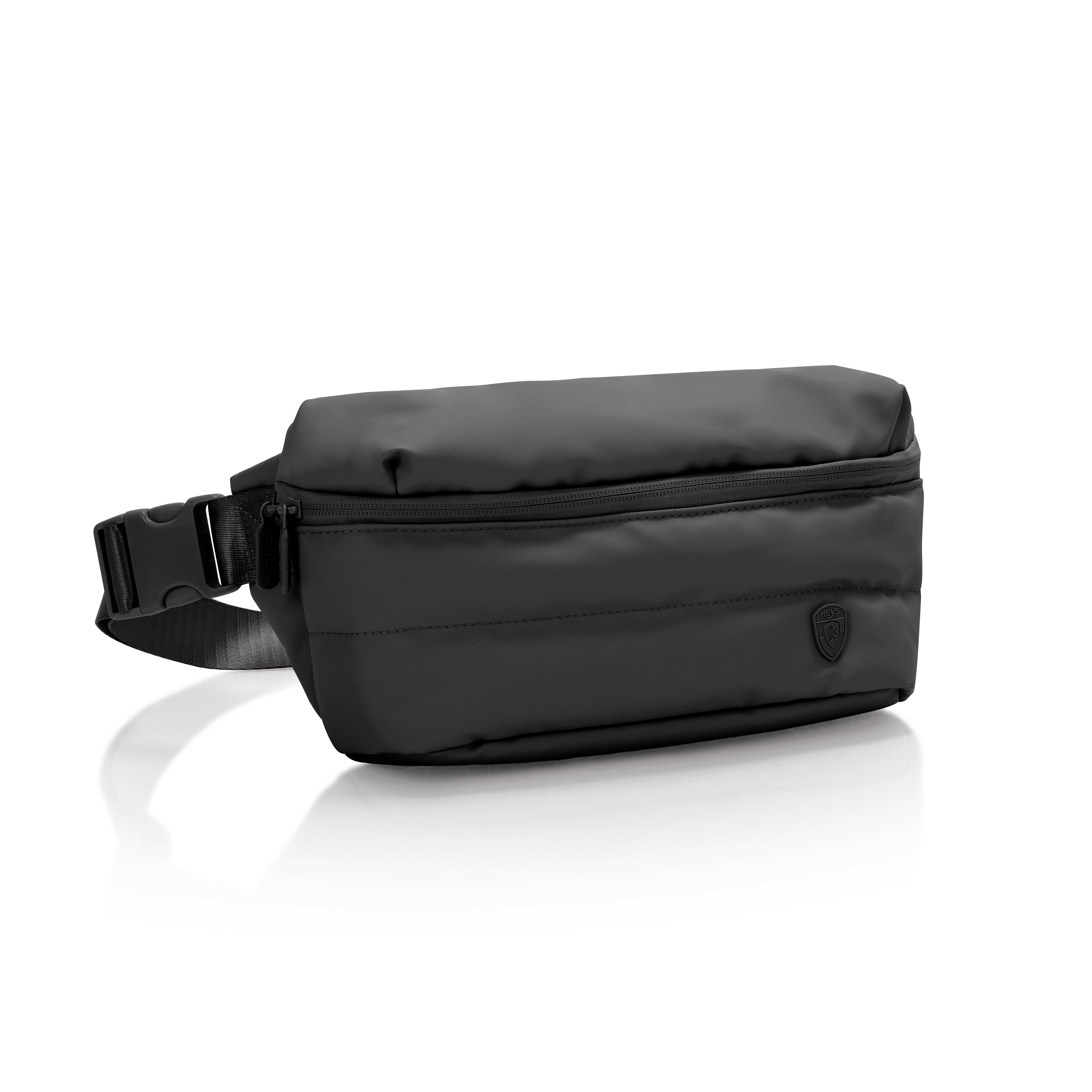 Heys The Puffer Waist Bag, Main, color, Black