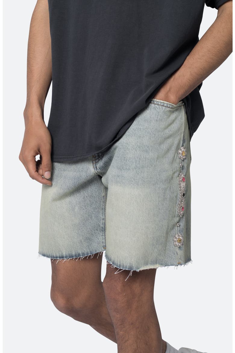 Cutoff Denim Shorts, Alternate, color, VINTAGE BLUE