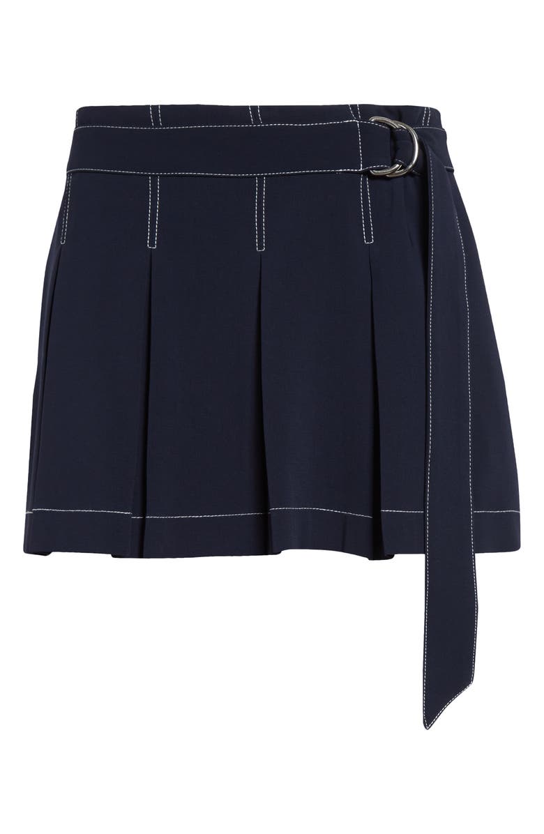 Cinq à Sept Ciela Tie Belt Skort, Alternate, color,