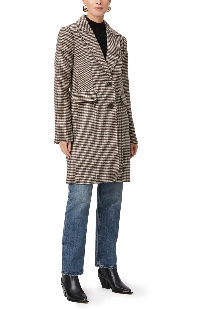 PAIGE Merav Check Coat, Alternate, color, 