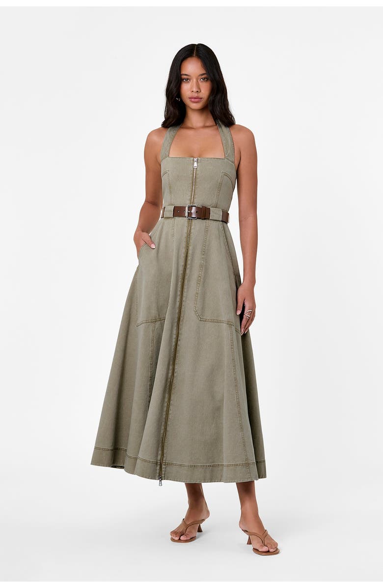 NICHOLAS Anastasia Dress, Alternate, color, Sage