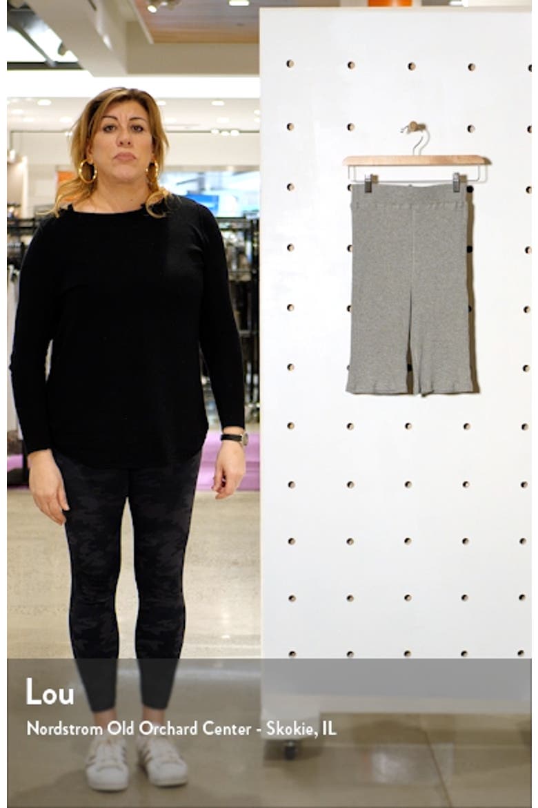 Ada Rib Knit Bike Shorts video