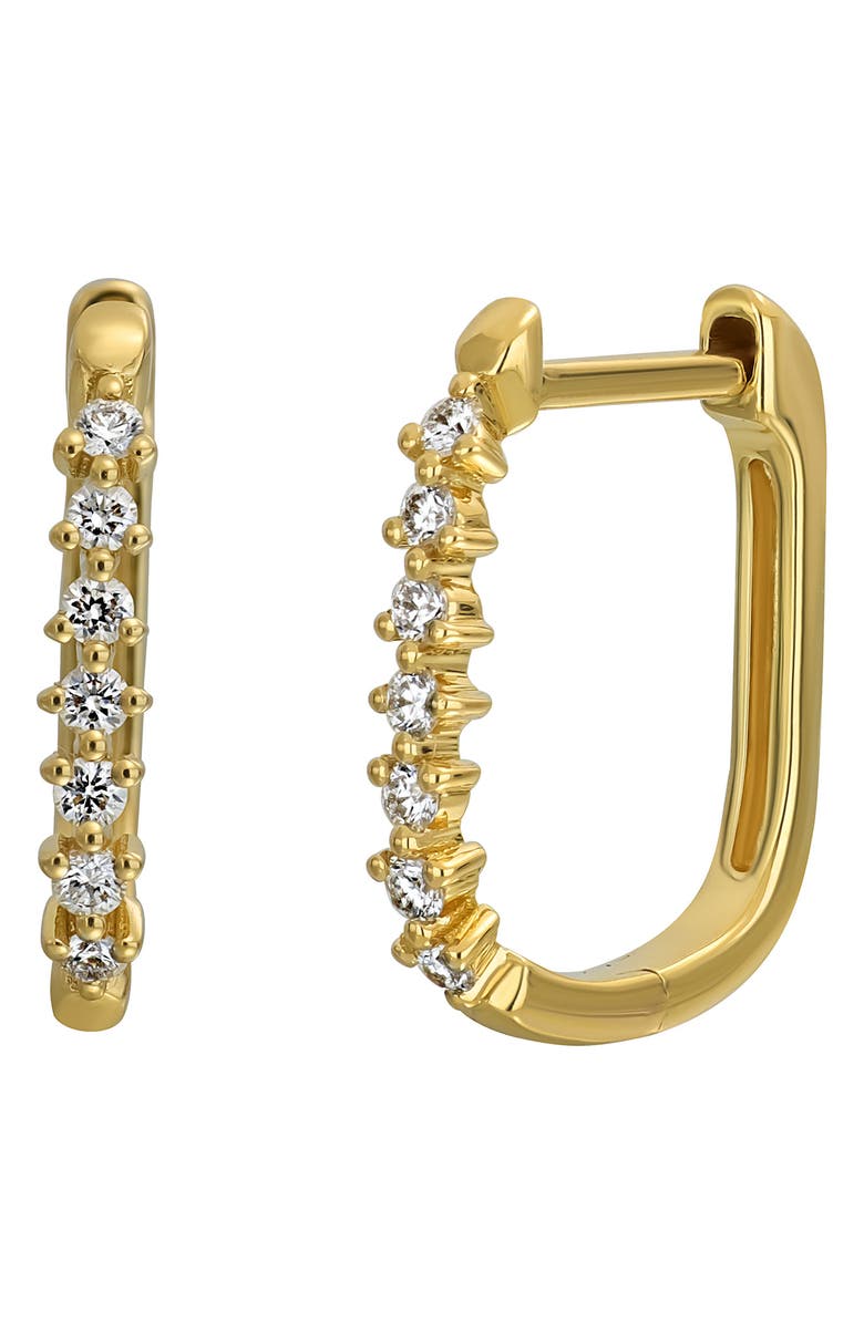 Bony Levy Rita Diamond Hoop Earrings, Main, color,
