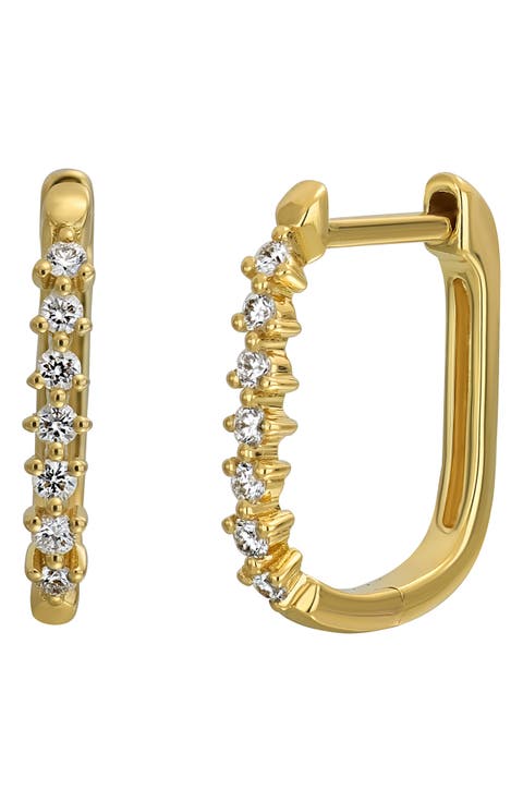 Rita Diamond Hoop Earrings (Nordstrom Exclusive)