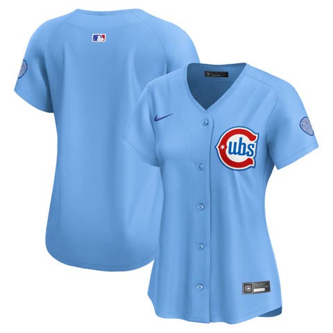 Women's Nike Light Blue Chicago Cubs Alternate Limited Jersey