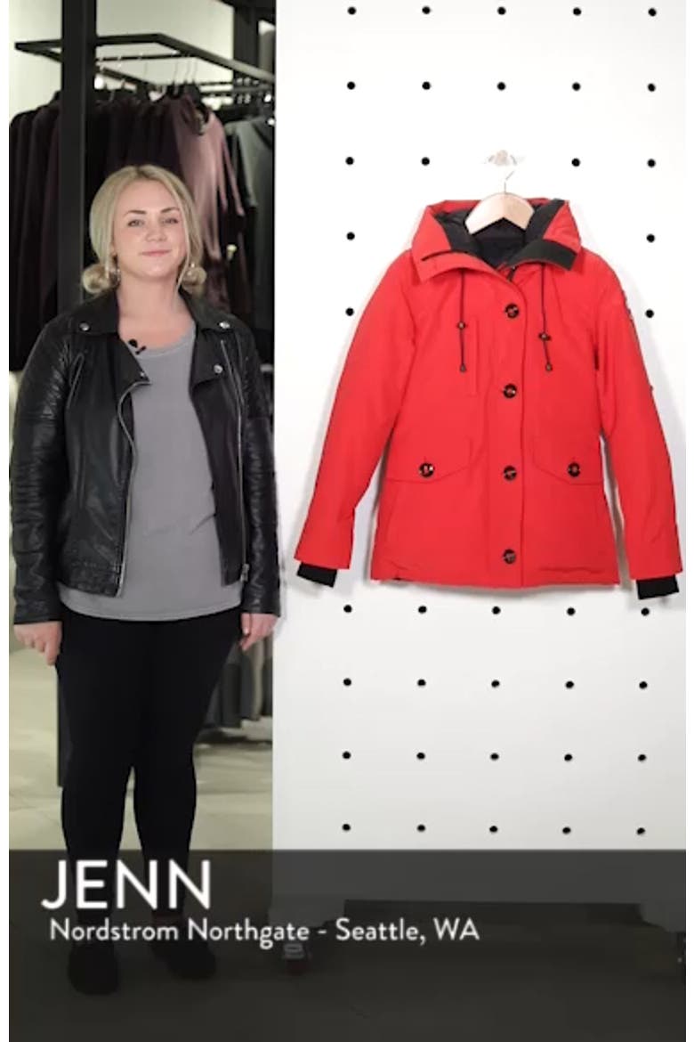 'Rideau' Slim Fit Down Parka video