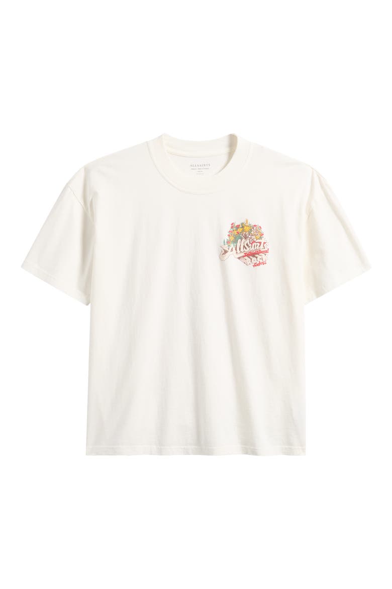 Roque International Rock Festival Cotton Graphic T-Shirt, Alternate, color, CHALK WHITE