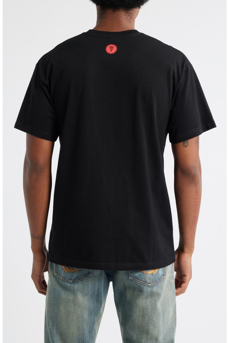 Logo Graphic T-Shirt, Alternate, color, BLACK