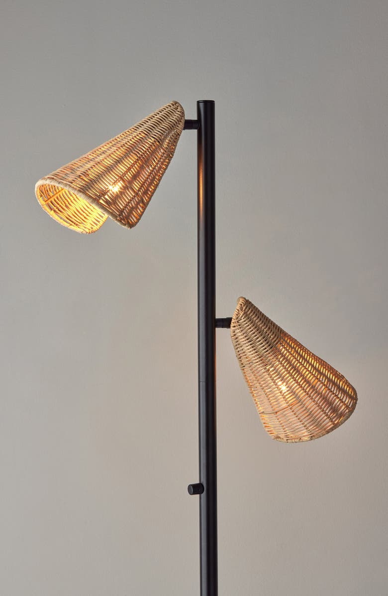 ADESSO LIGHTING Cove Tree Lamp, Alternate, color,