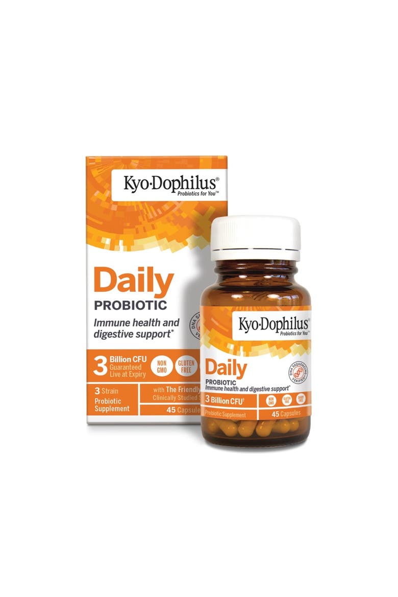 Kyo-Dophilus Daily Probiotic, Immune health & digestive support, Capsules 45 Count, Main, color, None