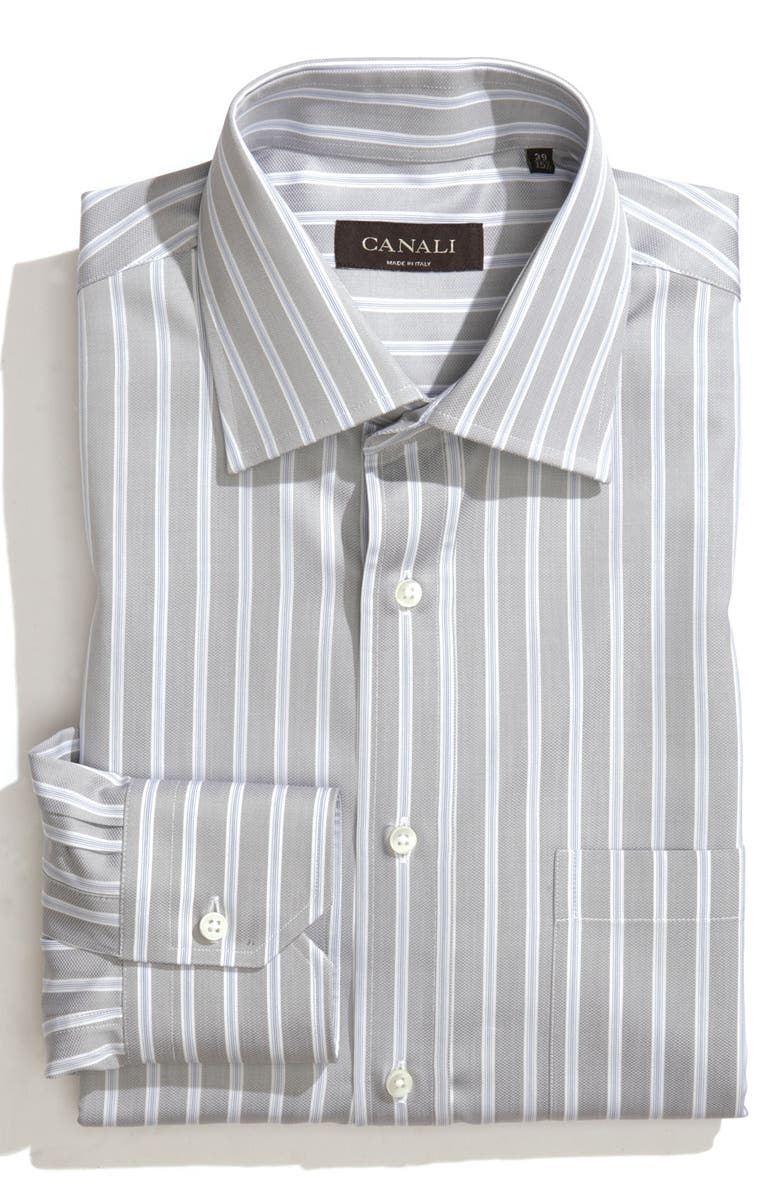 Canali Regular Fit Dress Shirt, Main, color, 