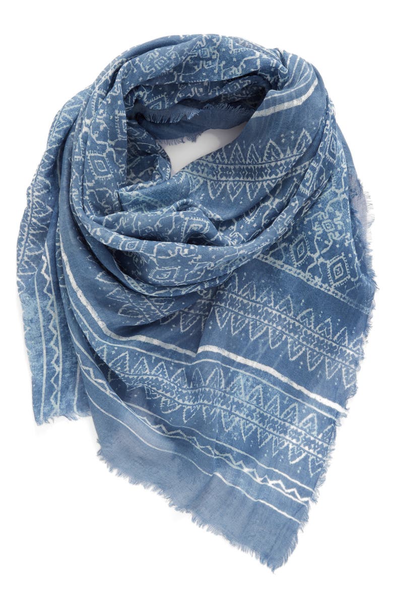 Treasure & Bond Washed Tapestry Scarf, Main, color, 