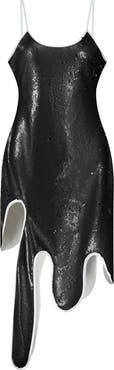 ÚCHÈ Sequin Wavy Dress
