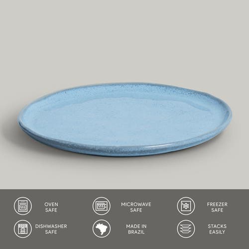 Porto Brasil Dessert Plate Set Of 6 In Blue