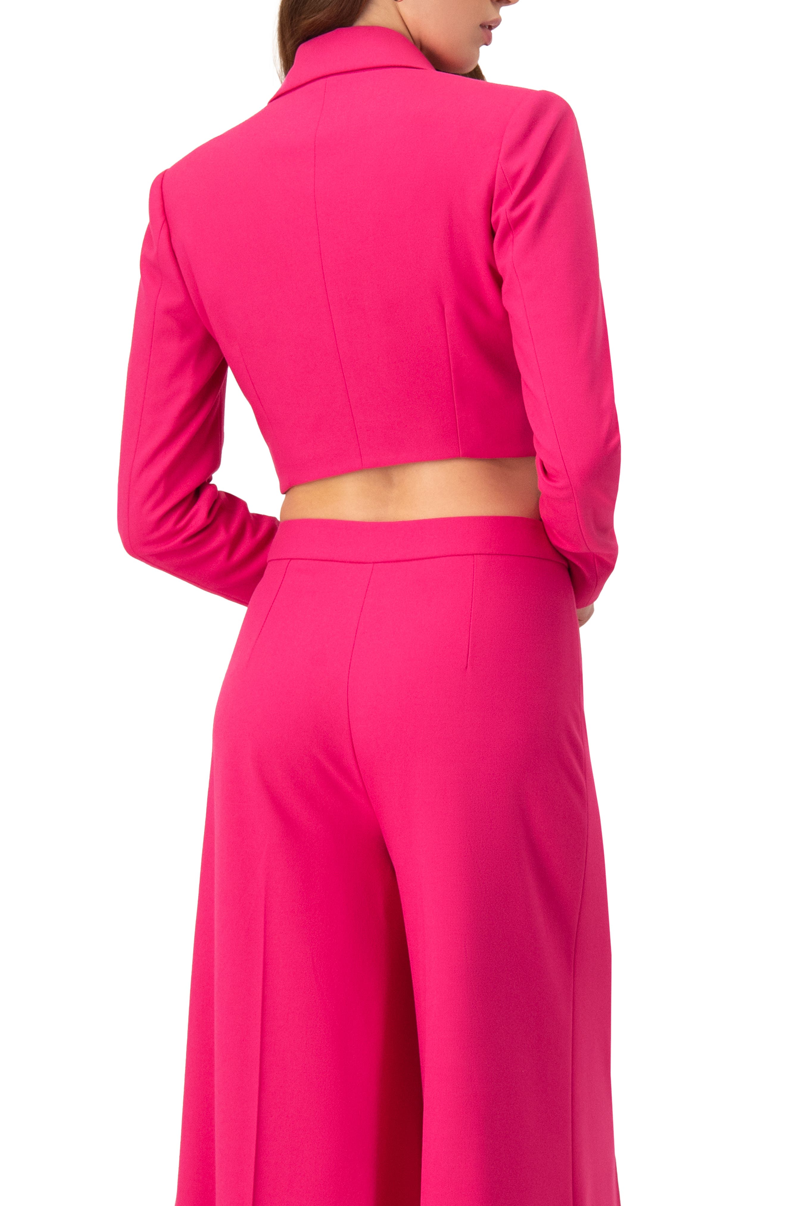 Short Bolero Jacket with Single Front Button - image 2