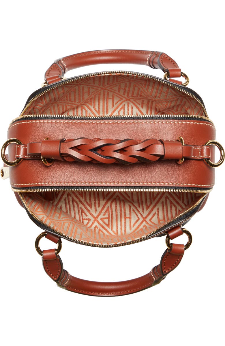 Chloé Small Daria Leather Top Handle Bag, Alternate, color,