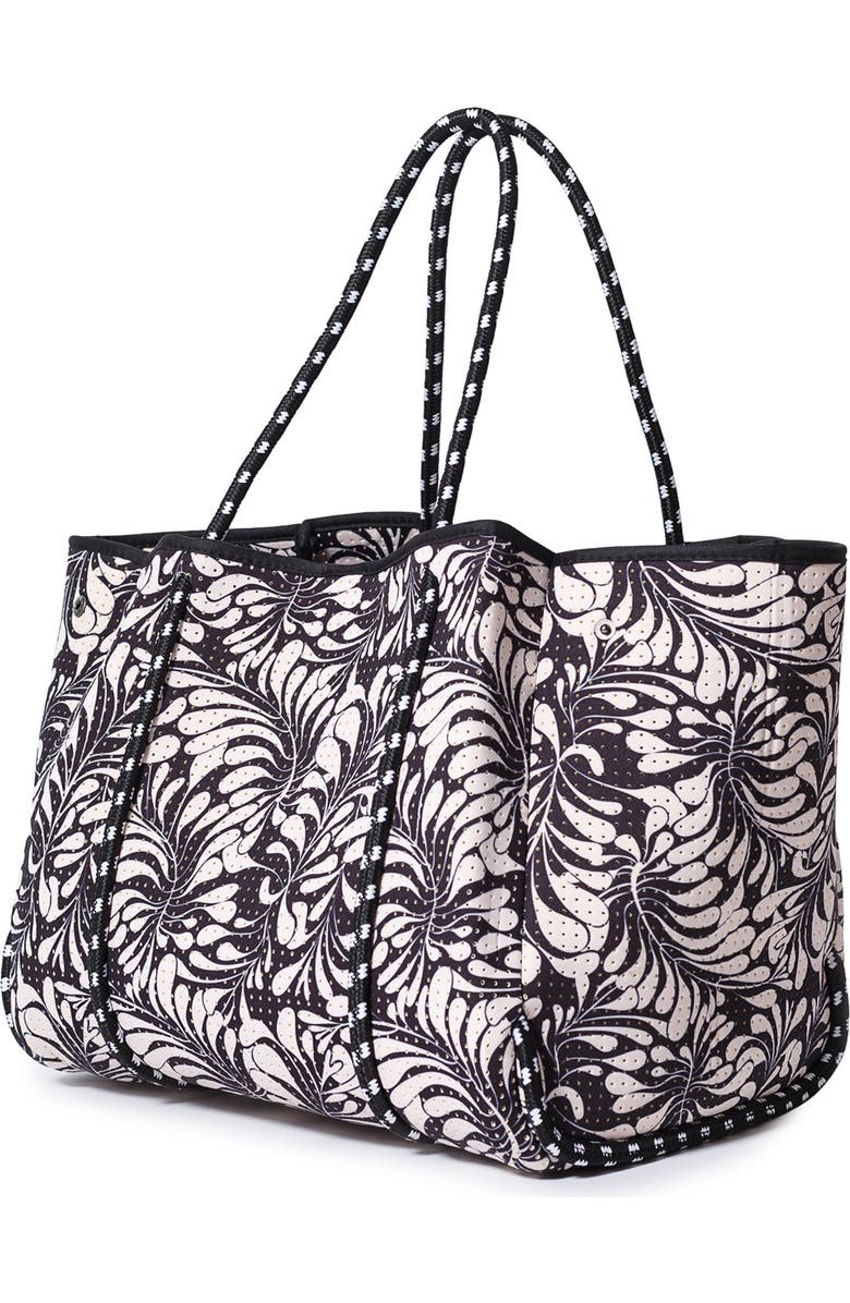 POP UPS BRAND Everyday Neoprene Tote, Alternate, color, Palm Black