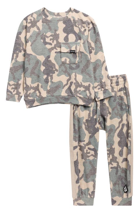 Kids' Fleece Top & Joggers Set (Little Kid)