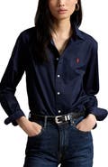 Polo Ralph Lauren Classic Fit Cotton Twill Button-Up Shirt