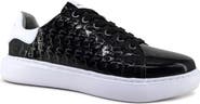 KARL LAGERFELD PARIS Pol Patent Emboss Low Top Sneaker
