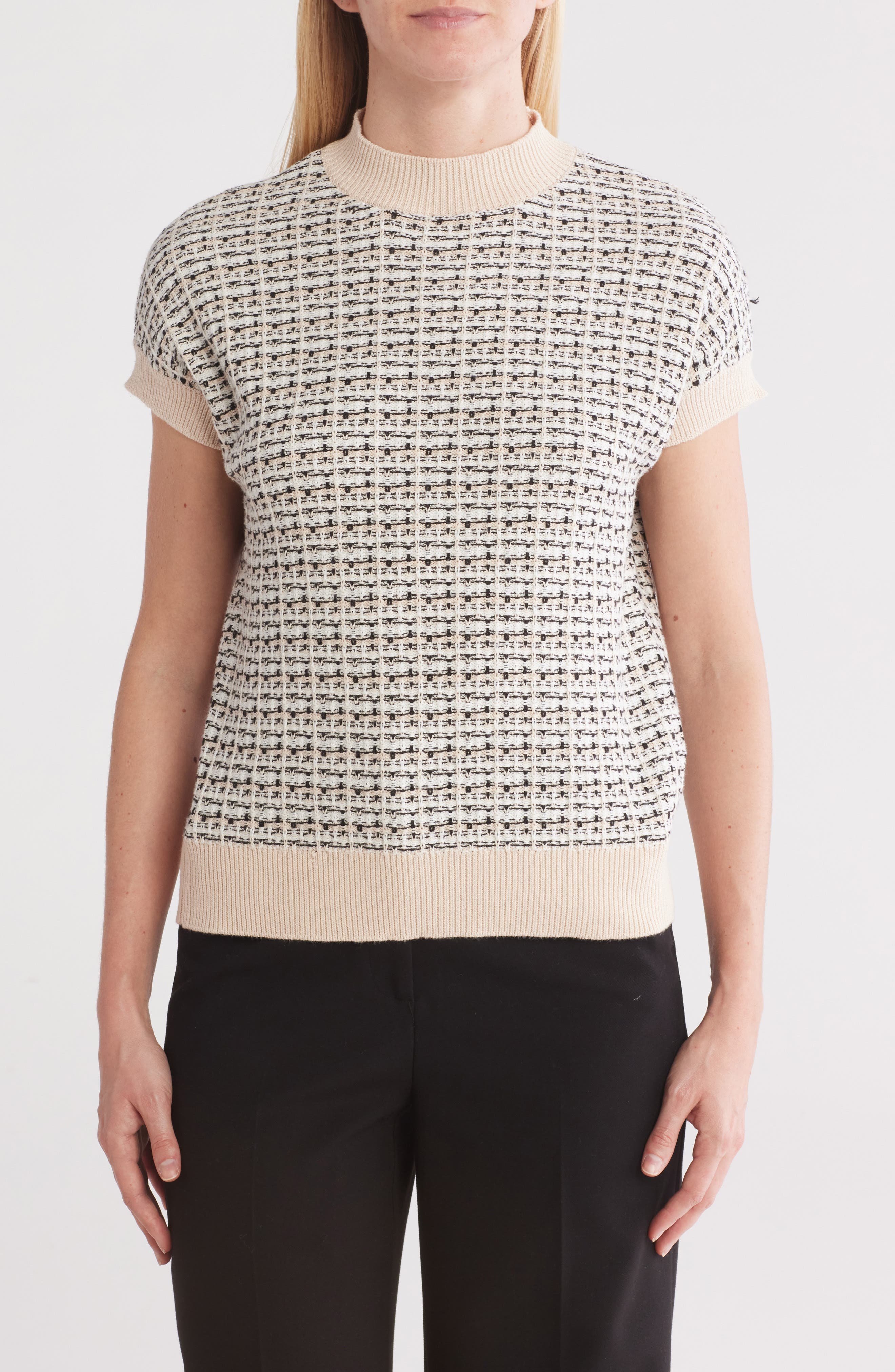 IVORY/BLACK/TAUPE COMBO