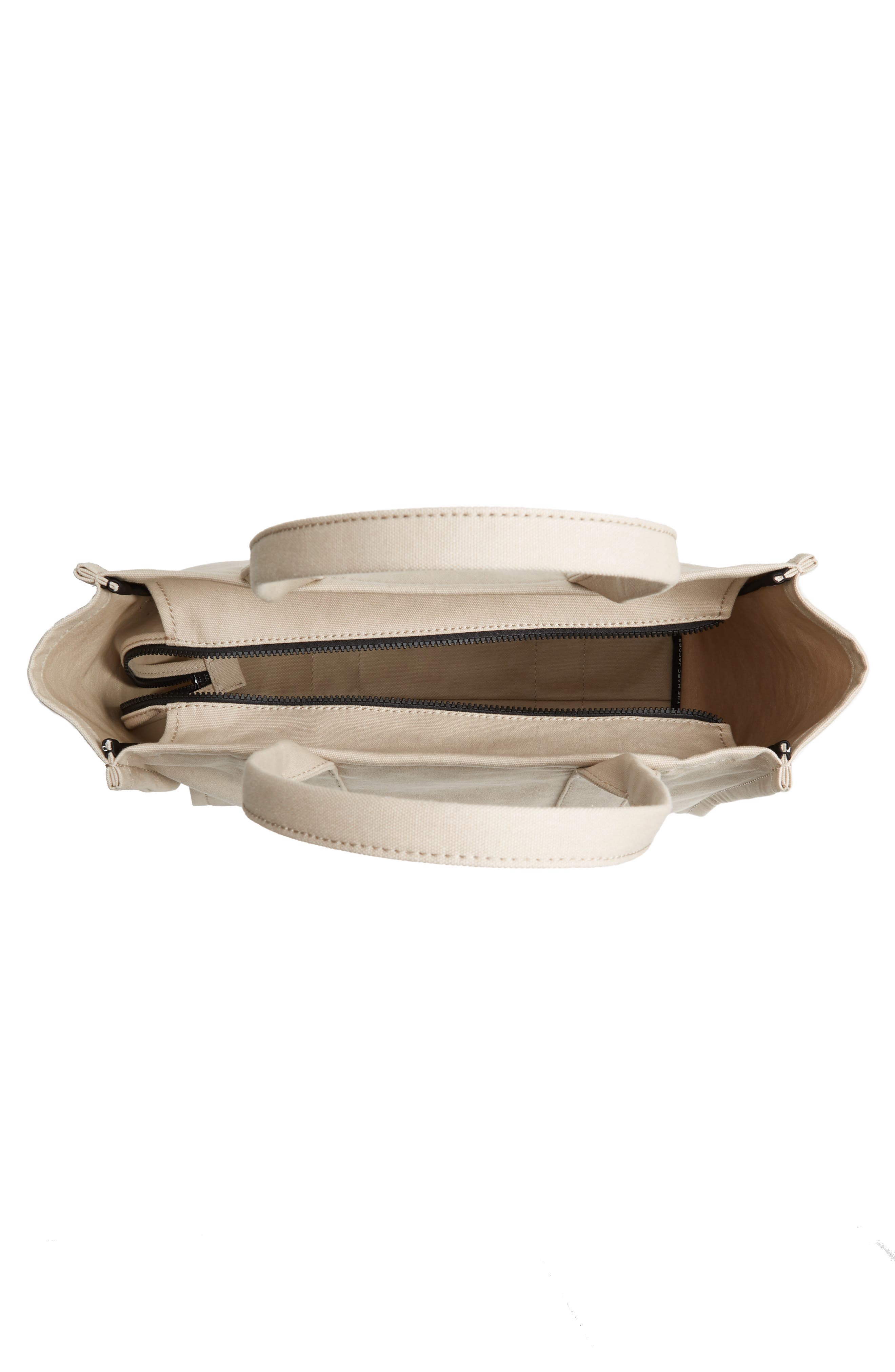 The Canvas Large Tote Bag, Alternate, color, BEIGE