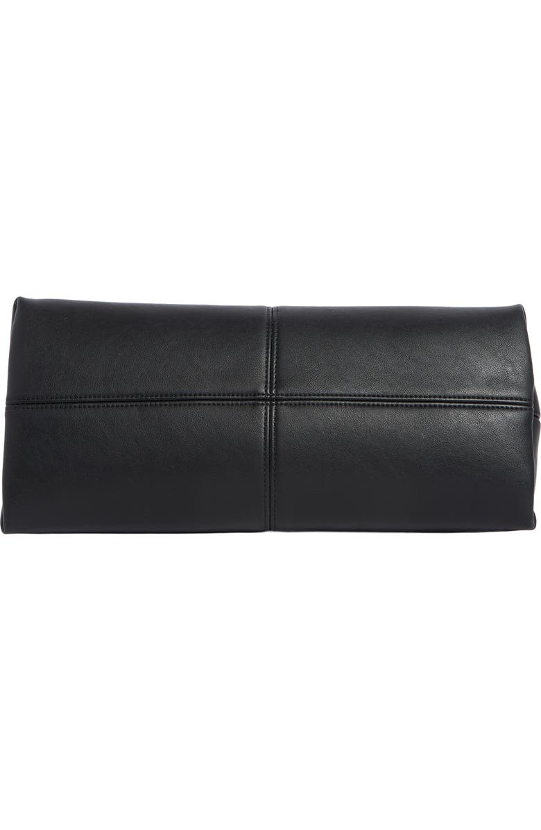BCBG Fold Down Clutch, Alternate, color, Black