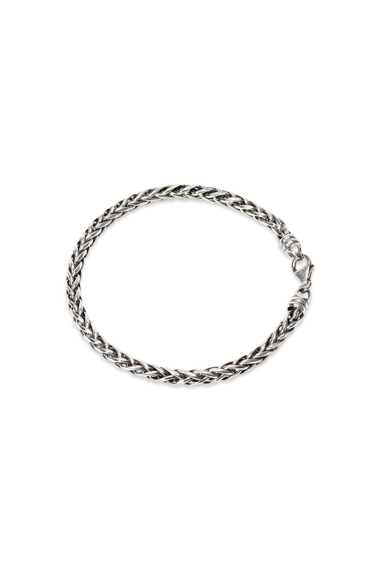 Spiga Chain Bracelet, Main, color, Silver
