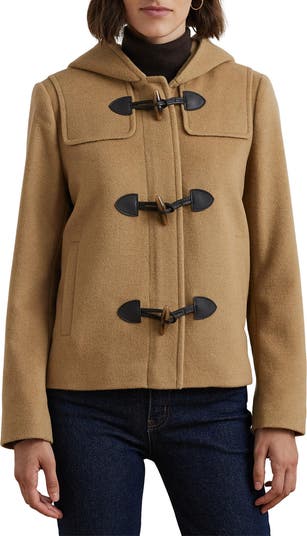 Lauren Ralph Lauren Toggle Front Wool Blend Jacket | Nordstrom