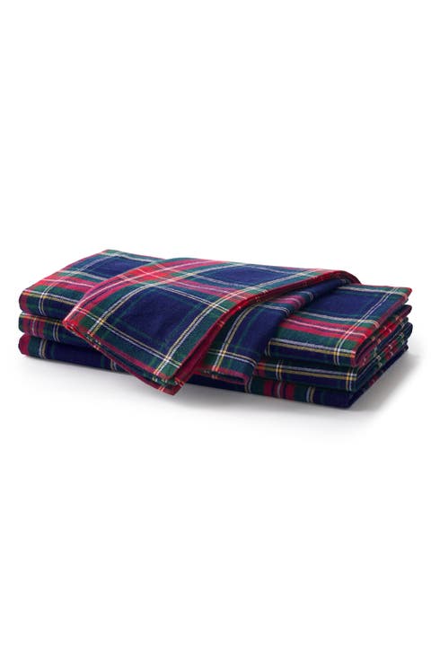 Windsor Set of 4 Tartan Cotton Napkins