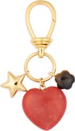Madewell Heart Cluster Bag Charm